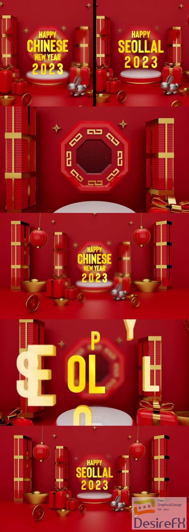 Videohive Chinese & Korean New Year 2023 42667846
