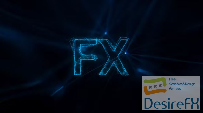 Videohive Cyber Technology Logo Reveal Plexus 43058484