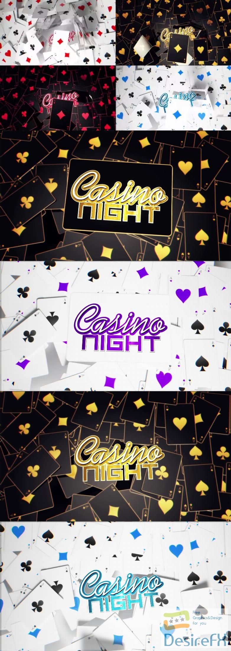 Videohive Playing Cards Logo Reveals 42680622