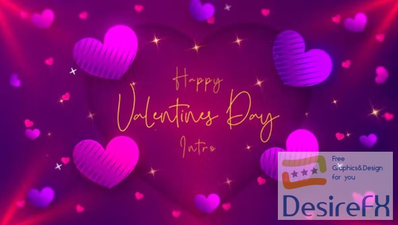 Videohive Valentines Day I Valentines Intro 43075182