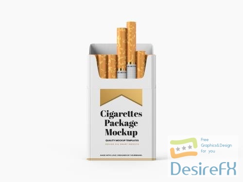 Adobestock - Cigarette Pack Mockup 547087721
