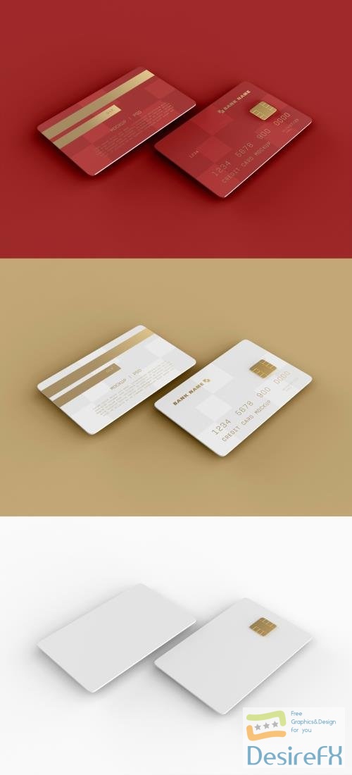 Adobestock - Front and Back View of Credit Card 461125218