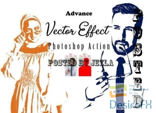 Advance Vector Effect PS Action - 12750473