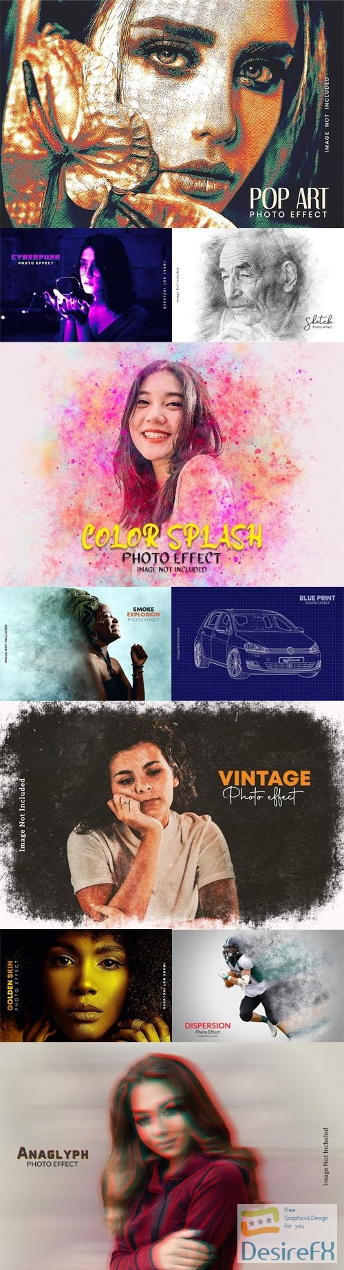 Awesome Premium Photo Effects for Photoshop Vol.4