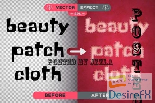 Beauty Patch - Editable Text Effect - 12725910