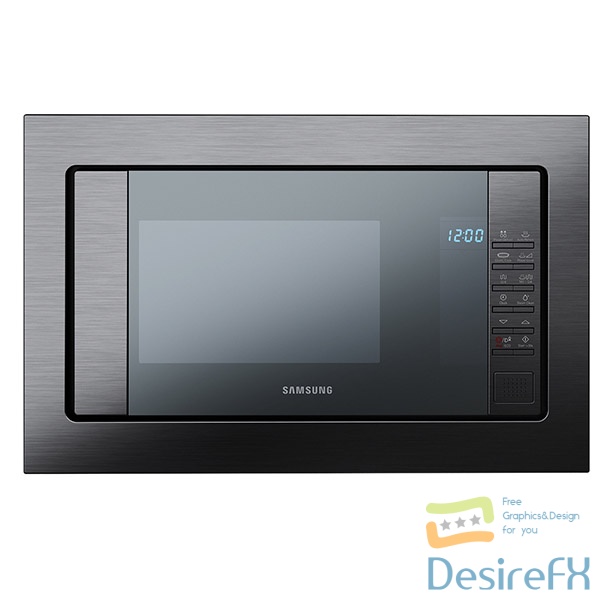 Built-in Microwave Oven Grill FG87 by Samsung 3D Model