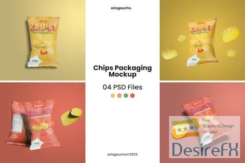 Chips Packaging Mockup