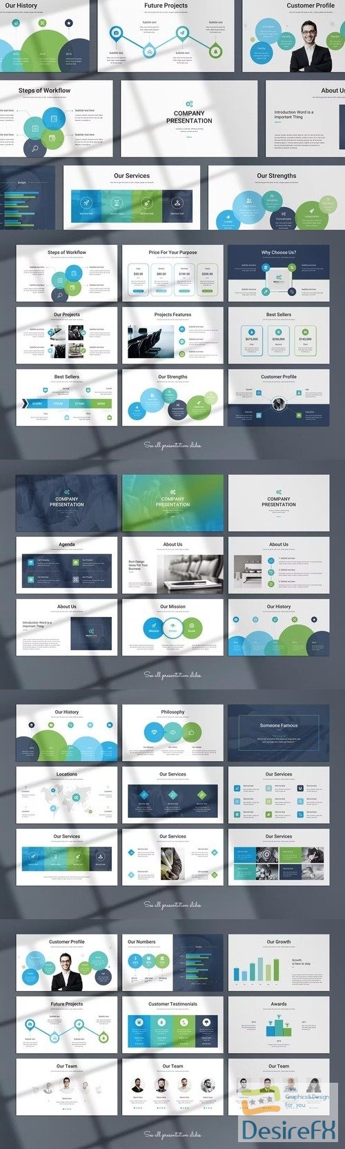 Corporate Company PowerPoint Presentation Template