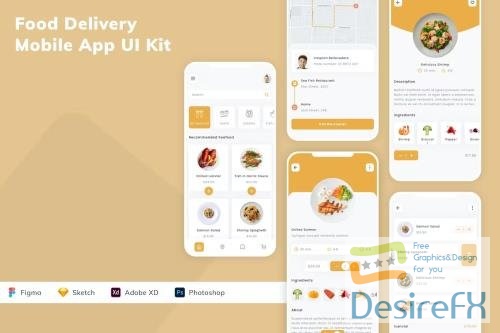 Food Delivery Mobile App UI Kit 9NBYE77