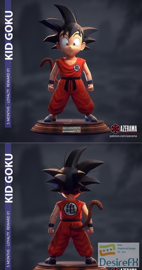 Goku (Loyalty reward) - Azerama – 3D Print