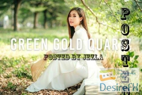 Green Gold Quartz Lightroom Presets - 12733635