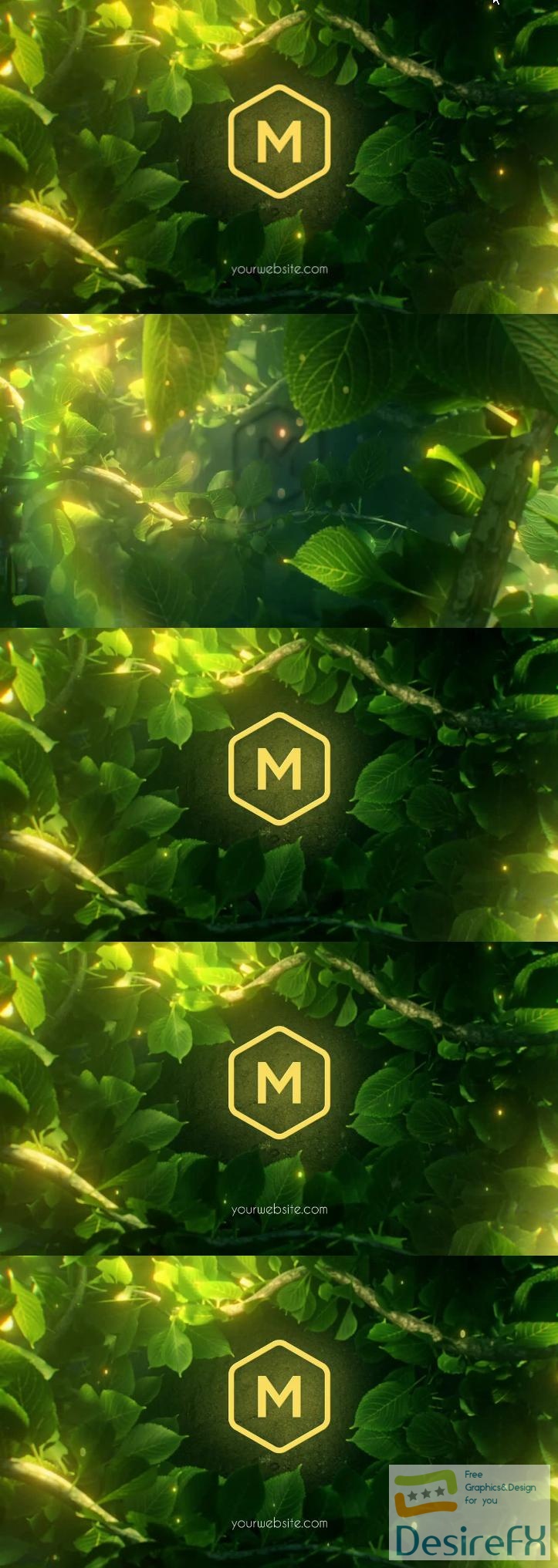 Motion Array Forest Logo + Sound Effects