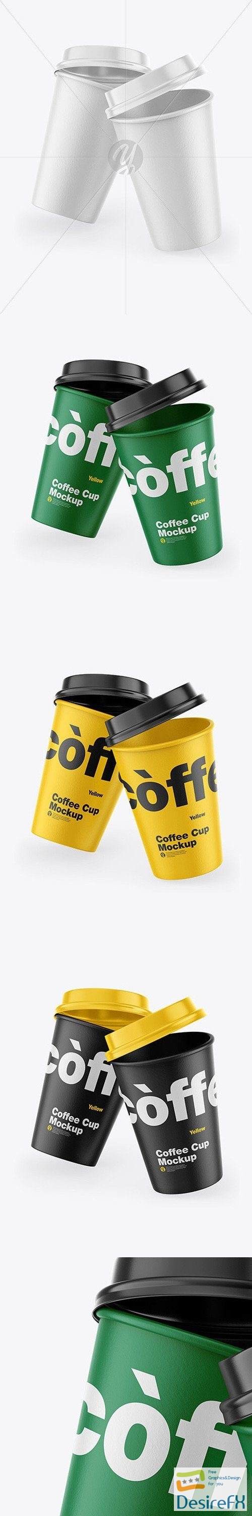 Paper Coffee Cup Mockup 54613
