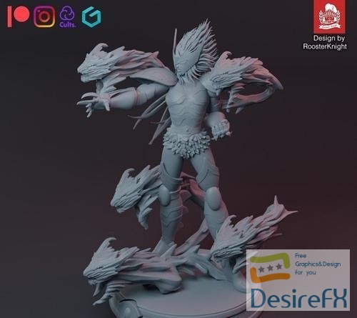 Saint Seiya - Fenrir wolf 3D Print