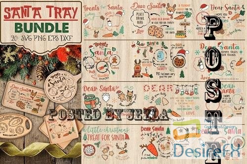 Santa Tray Bundle - 20 Premium Graphics