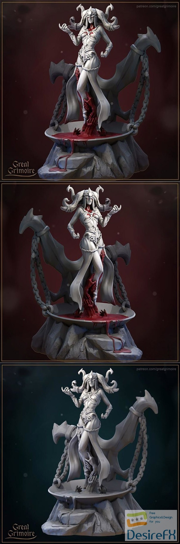 Scarlett the Blood Witch – 3D Print
