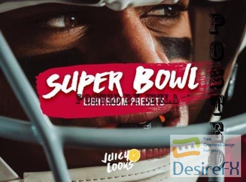 Super Bowl Football Lightroom Presets
