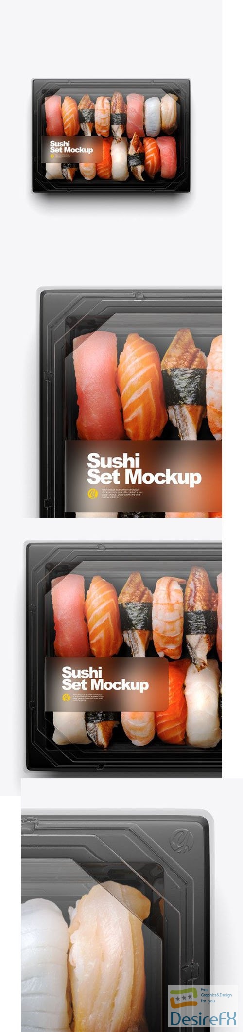 Sushi Set Mockup 51397