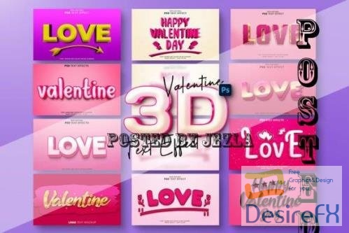 Valentine Day Text Effect Bundle