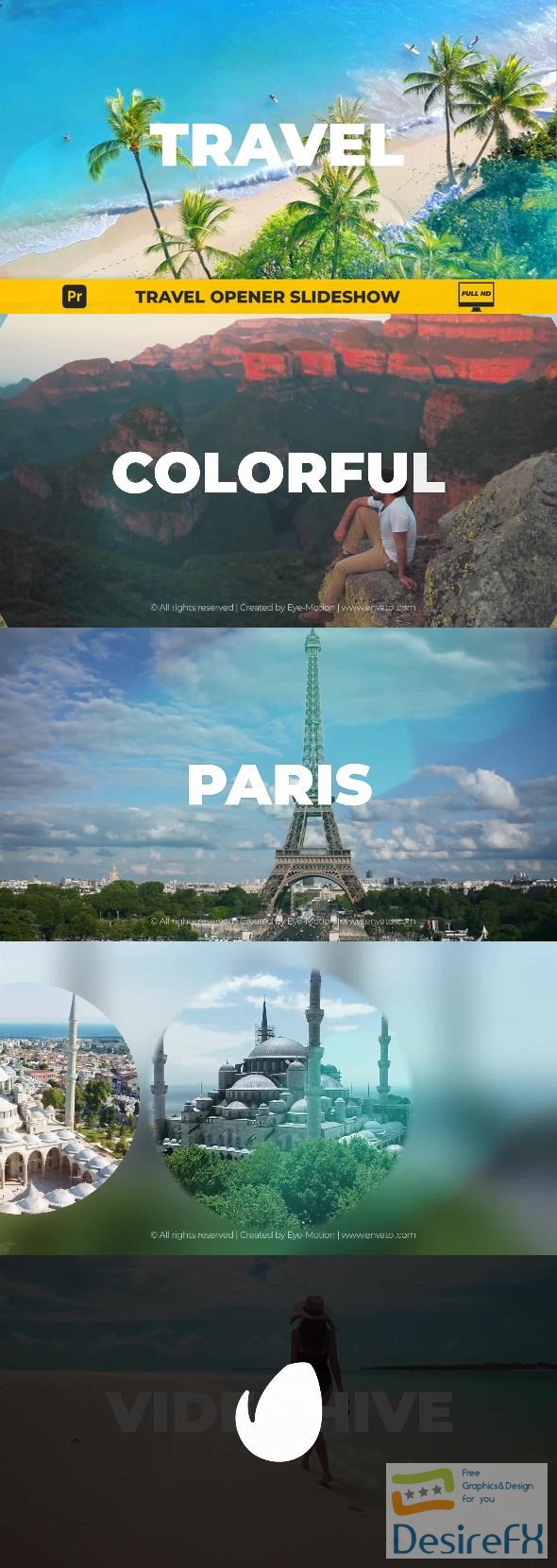 VideoHive Travel Opener Slideshow | MOGRT 41854438
