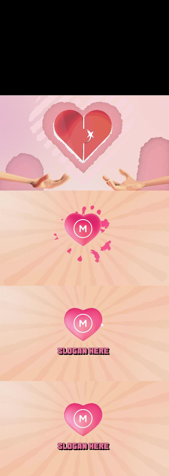 VideoHive Valentine Love Logo Reveal 43420310