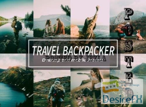 10 Travel Backpacker Lightroom Presets