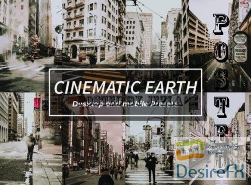 8 Cinematic Earth Lightroom Presets