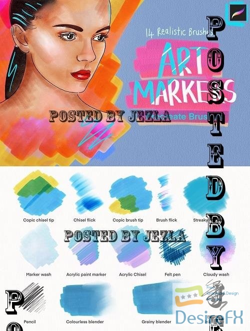 Alcohol Art Markers - 5702826