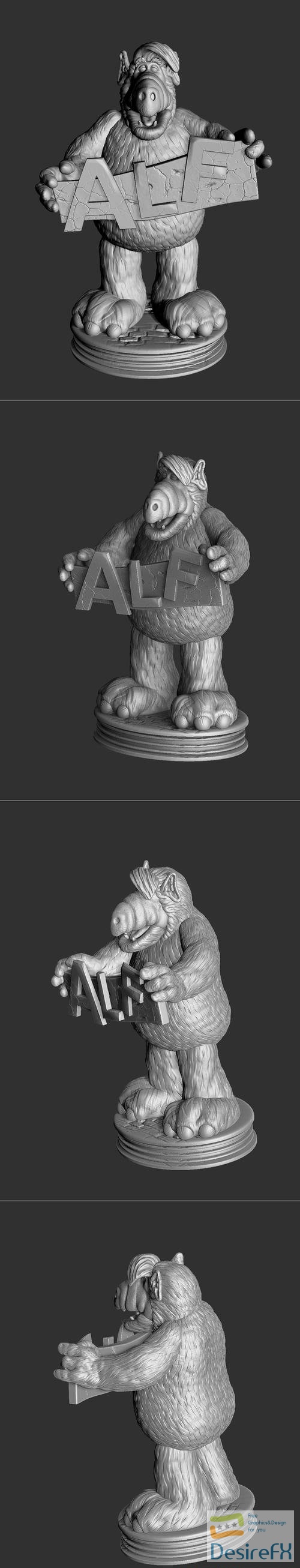 Alf 3D Print