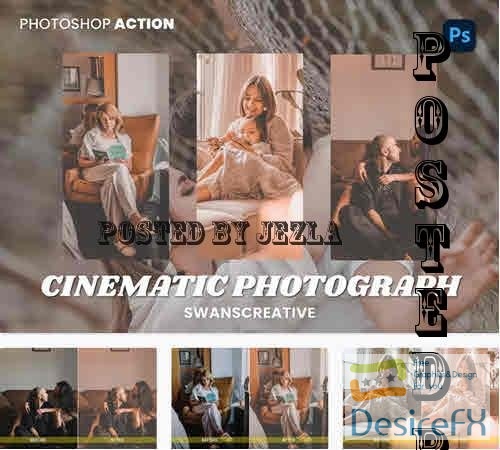 Cinematic Photograph Photoshop Action - W92ZL6C