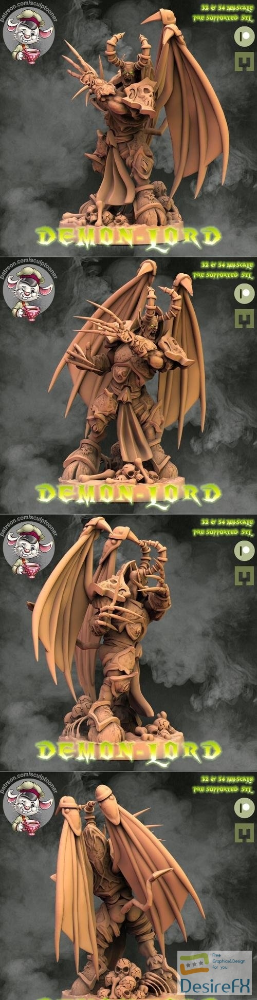 Demon Lord Warcraft Demon 3D Print