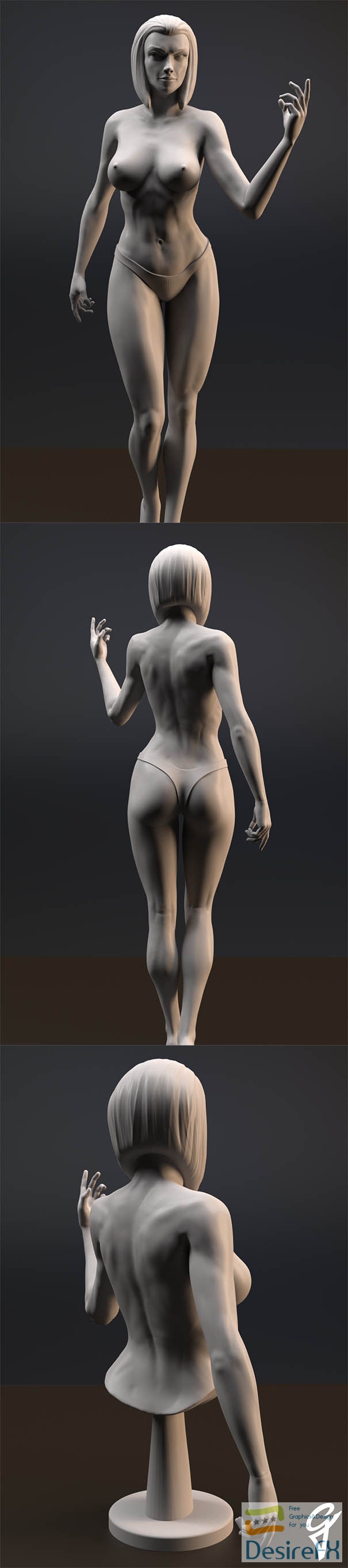 Diqual Queen of Pain – Gsculpt Art – 3D Print
