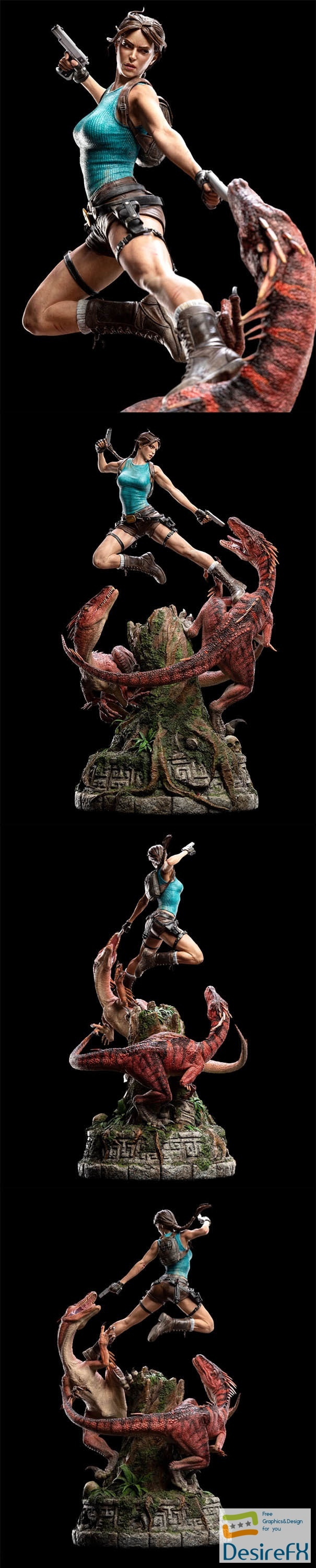 Lara Croft the Lost Valley – 3D Print