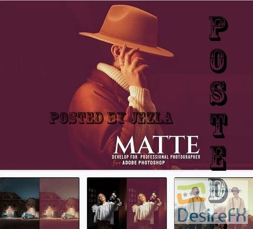 Matte - Photoshop Action (v5) - ADW22ZN