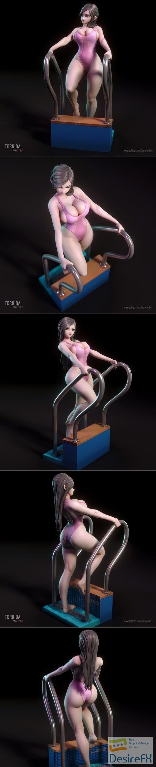 Niko - Torrida Minis 3D Print