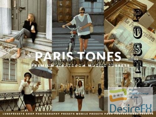 Paris Tones Lightroom Presets