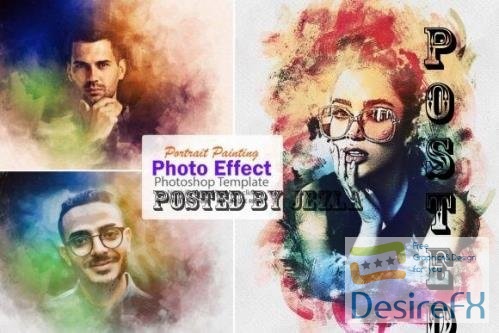 Portrait Painting Photo Effect - 10898223