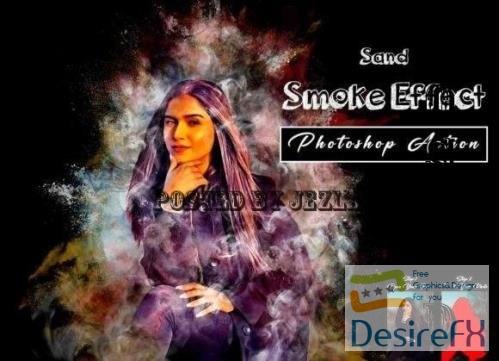 Sand Smoke Effect Photoshop Action - 13407976