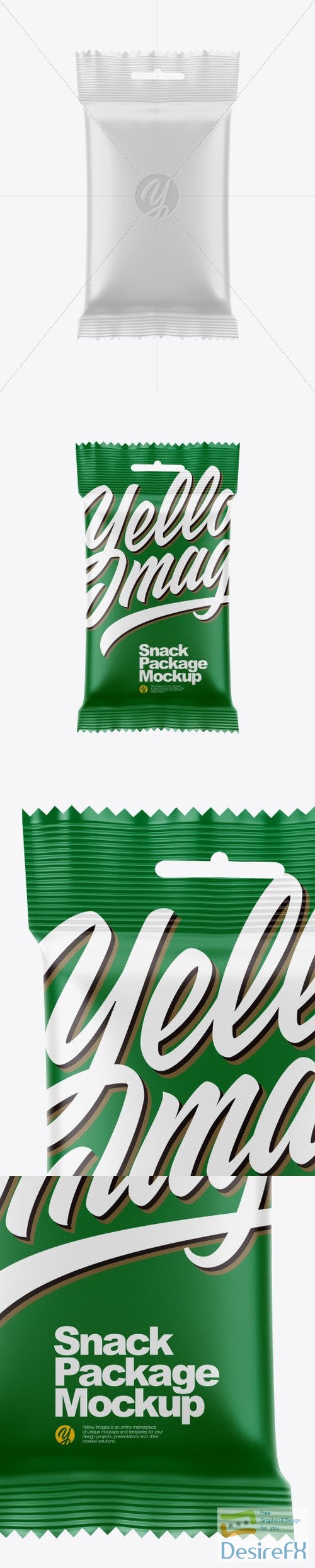 Snack Package Mockup 50399