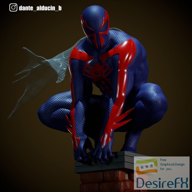 Spiderman 2099  3D Print