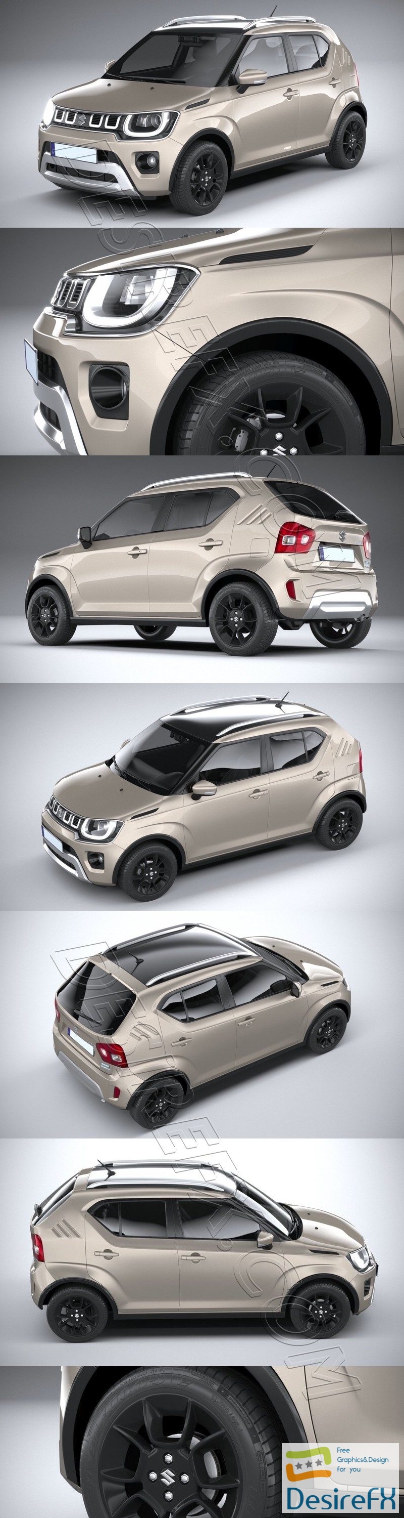 Suzuki Ignis 2021 3D Model