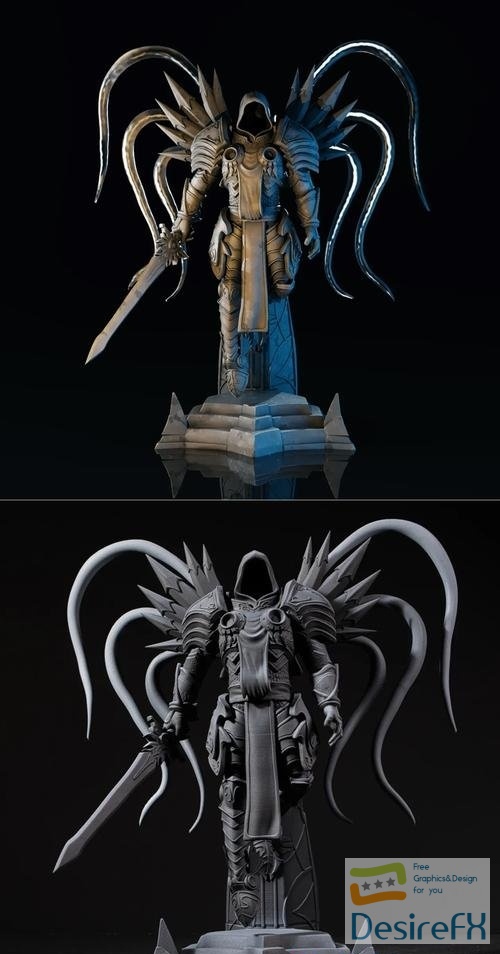 Tyrael Figure - Diablo 3D Print