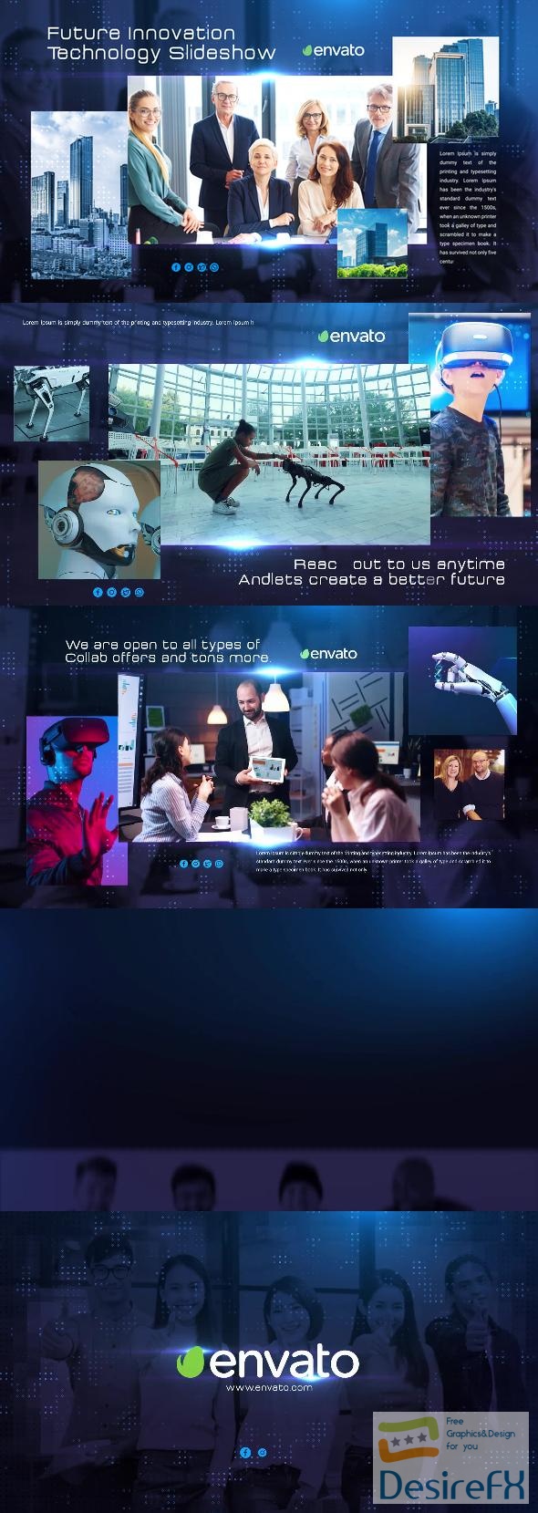 VideoHive Future Innovative Technology Slideshow 42163657