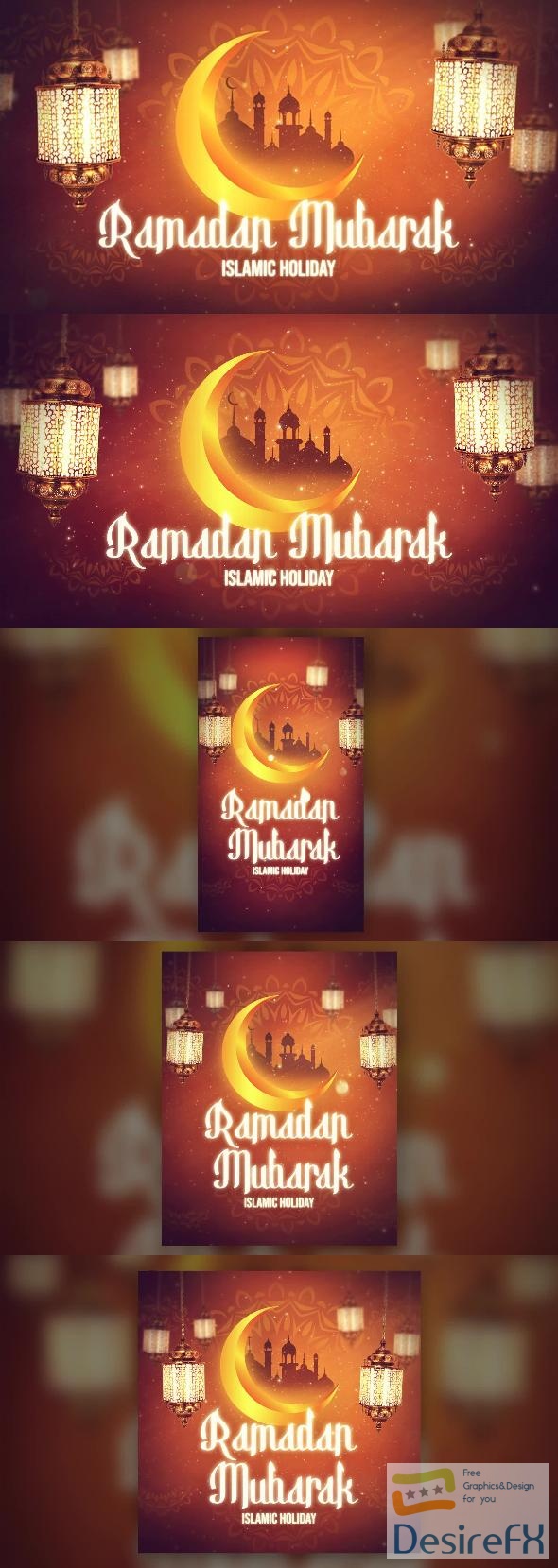 VideoHive Ramadan Mubarak Intro with Instagram Version 43880069
