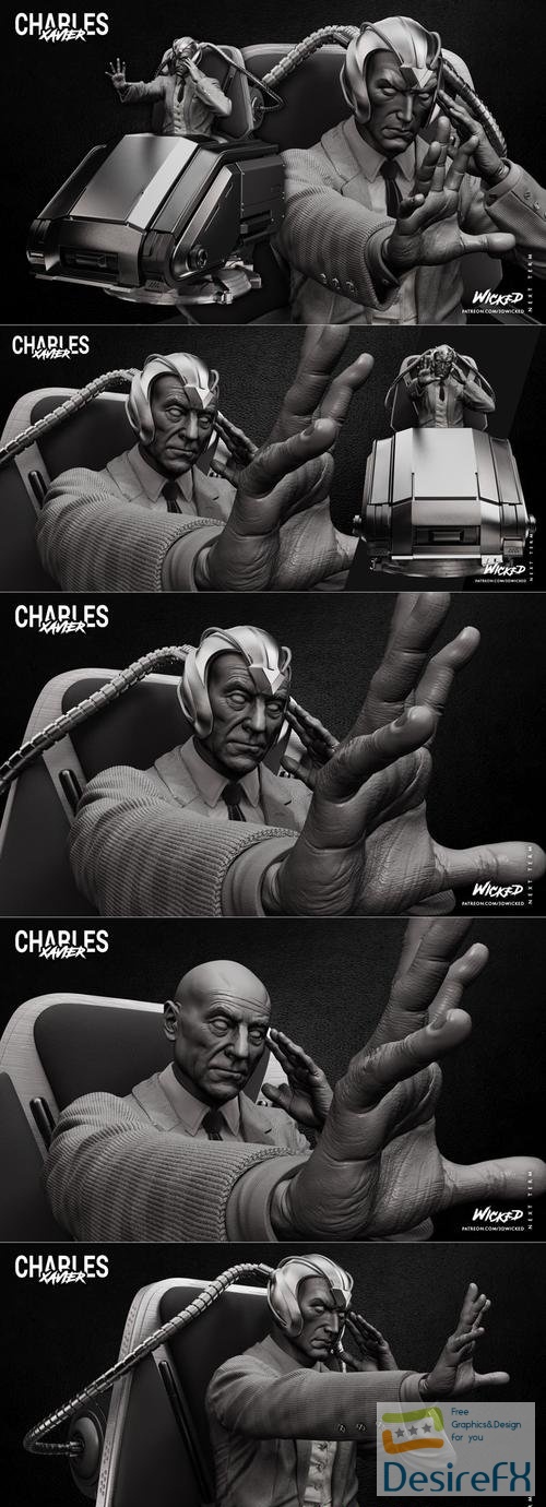 Wicked - Professor X. Charles Xavier 3D Print