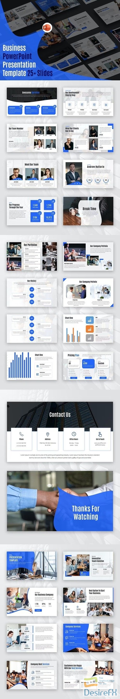 About Company PowerPoint Presentation Template