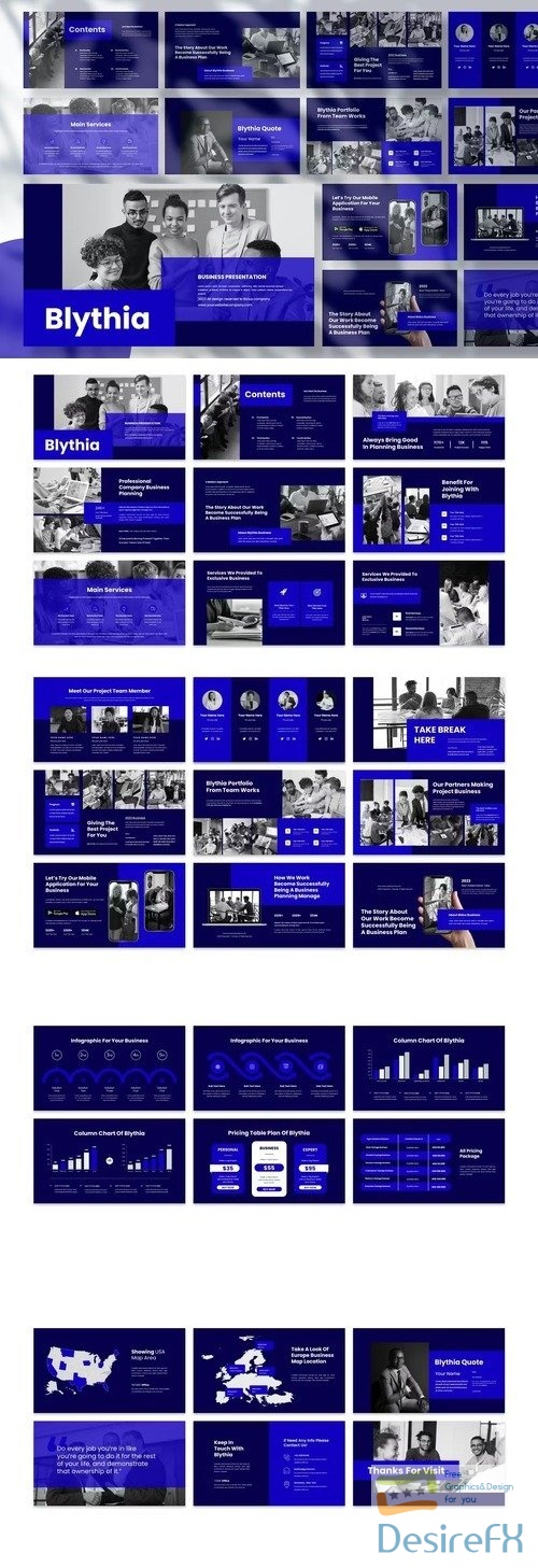 Blythia - Business PowerPoint Template