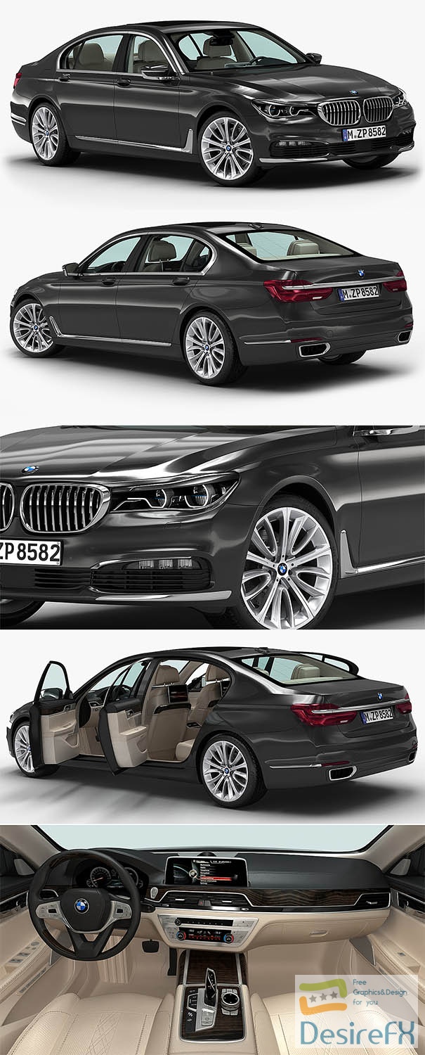 BMW 7 Series 3D Model