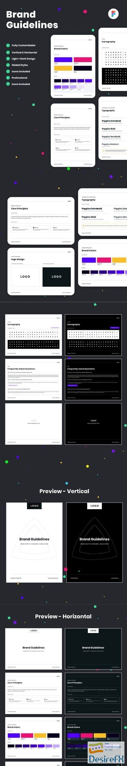 Brand Guidelines Template for Figma