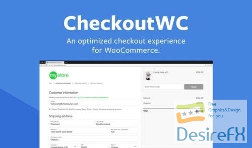 CheckoutWC v7.10.4 - Optimized Checkout Page for WooCommerce NULLED